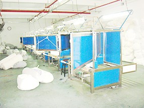 針織胚布驗(yàn)胚車(chē)間